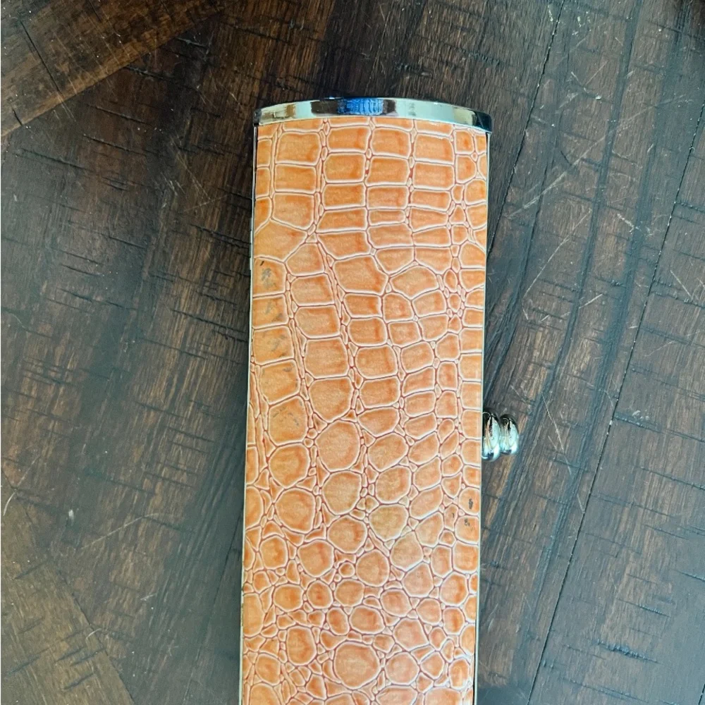 Custom one of a kind Black Clutch Wallet